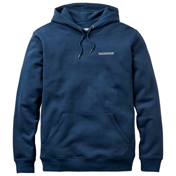 Passenger Roamer Recycled Cotton Hoodie Hoodie Blauw