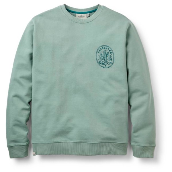 Passenger Sonoma Recycled Cotton Sweatshirt Pullover Herren (Gr M |türkis)
