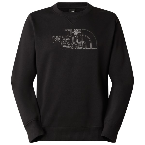 The North Face Drew Peak Light Regular Crew Pullover Herren (Gr L |schwarz)