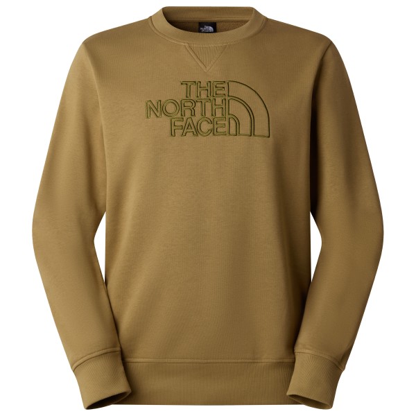 Pullove The North Face Drew Peak Light Regular Crew Herren (Gr L |braun)