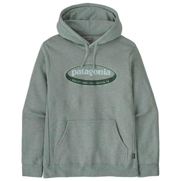 Patagonia 95 Oval Logo Uprisal Hoody Hoodie Grijs