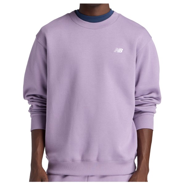 New Balance Sport Essentials Fleece Crew Pullover Men (Gr XXL |lila)
