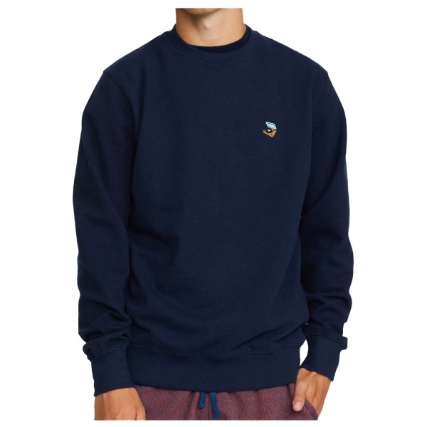 Pullove Revolution Regular Crewneck Herren (Gr L |blau)