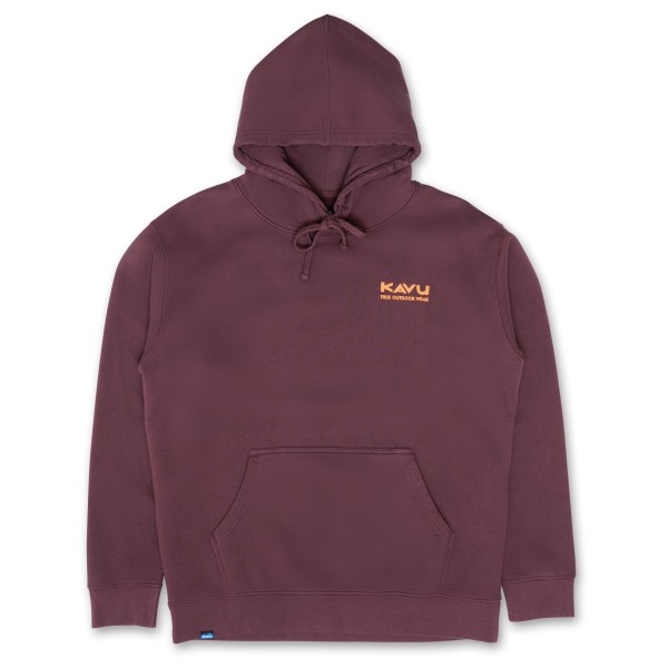 KAVU Run Hoodie Cocoa Powder