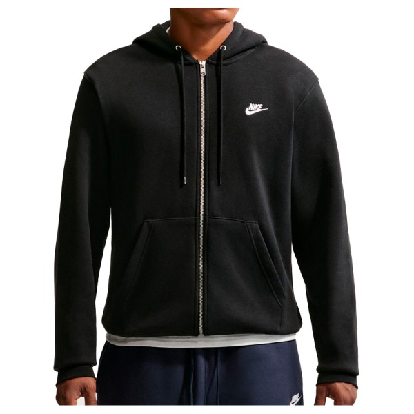 Nike - Club BB Full Zip Hoodie - Hoodie Gr L schwarz