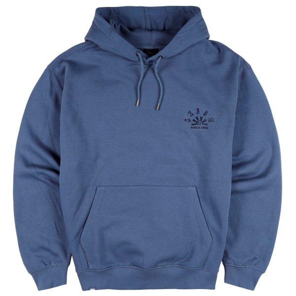 Oxbow Stoked Fleece Hood Hoodie Blauw