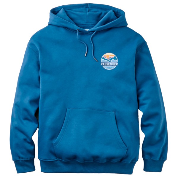 Passenger Laidback Relaxed Fit Hoodie Hoodie Blauw