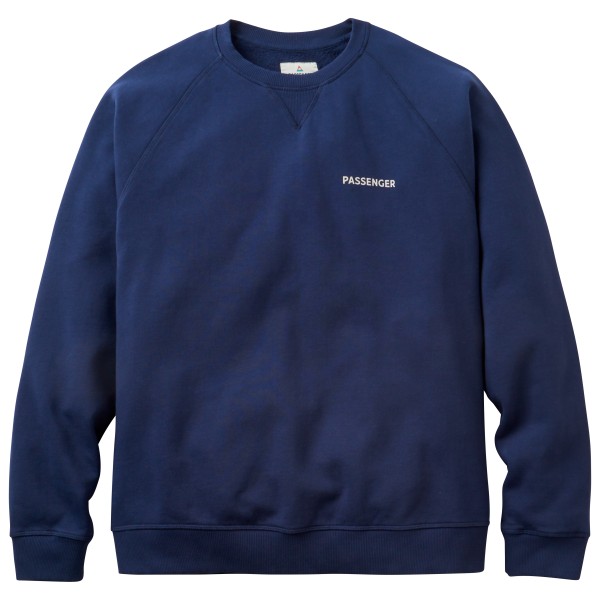 Passenger Roamer Organic Cotton Sweatshirt Trui Blauw