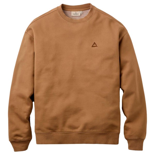Passenger Vita Organic Cotton Relaxed Fit Sweatshirt Trui Bruin