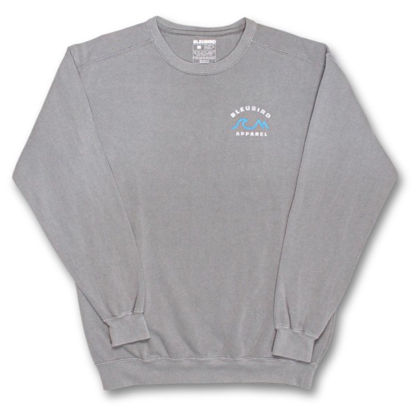 Bleubird Horizon Crew Trui Grijs