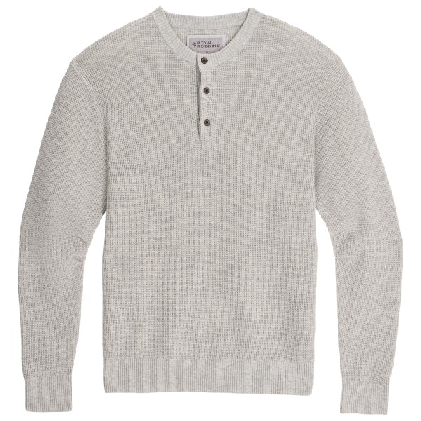Royal Robbins Moro Rock Henley Trui Grijs