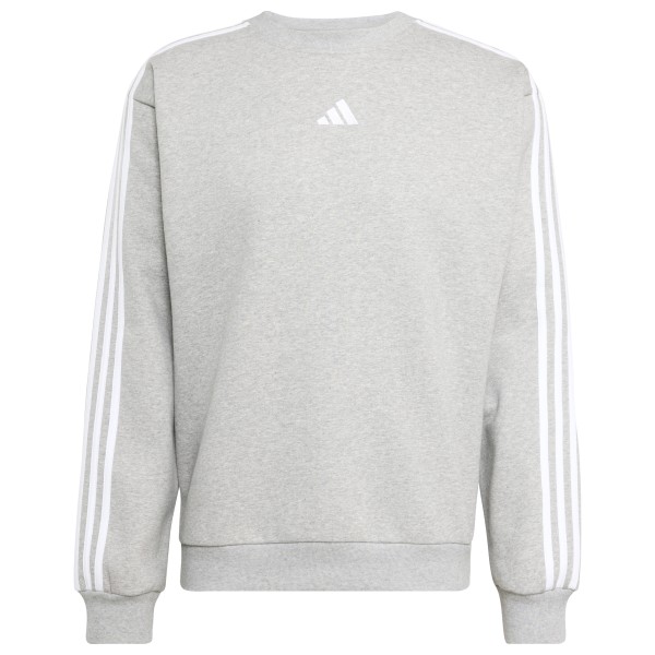 adidas Essentials 3-Stripes Fleece Sweatshirt Trui Grijs