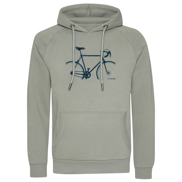 GreenBomb Bike Crop Trek Hoodie Grijs