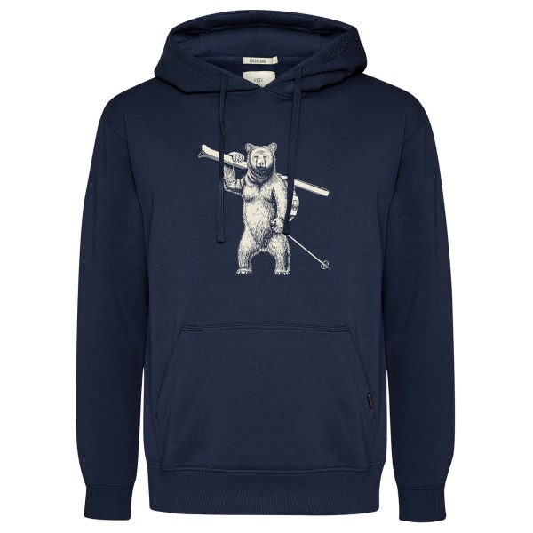 GreenBomb Ski Bear Joy Hoodie Blauw