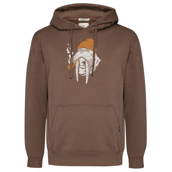 GreenBomb Smokey Walrus Joy Hoodie Bruin
