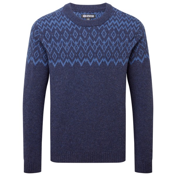 Sherpa Dipak Crew Trui Blauw
