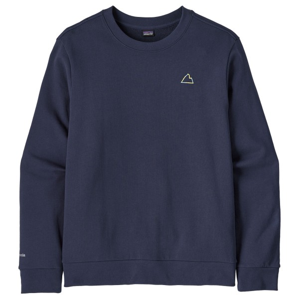 Patagonia - Fitz Roy Massif Daily Crew - Pullover Gr M blau