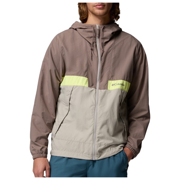 Columbia - Spire Valley Hooded Windbreaker - Windjacke Gr S braun