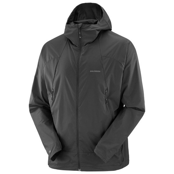 Salomon Outwind Full Zip Jacket Windjacke Herren (Gr S |grau)