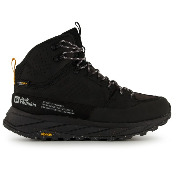 Image of Jack Wolfskin - Terraquest Texapore Mid - Wanderschuhe Gr 40,5;41;42;43;44;44,5;45;45,5;46;47;47,5;48 schwarz