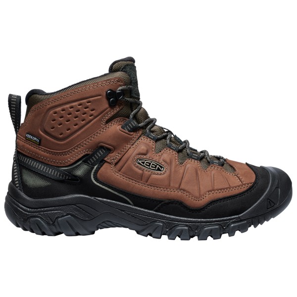 Image of Keen - Targhee IV Mid WP - Wanderschuhe Gr 11;11,5;12;13;8;8,5;9;9,5 braun/schwarz;schwarz