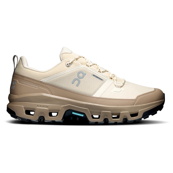 On Cloudrock Low WP Wandelschoenen Beige