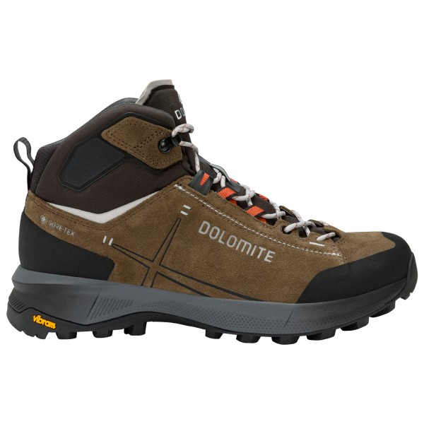 Dolomite Shoe Vernale Hike Mid GTX Wanderschuhe Men (Gr 42,5 |braun/schwarz |wasserdicht)