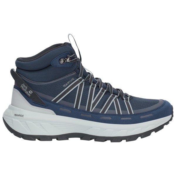 Jack Wolfskin Wild Hike Texapore Mid Wanderschuhe Men (Gr 45,5 |blau |wasserdicht)