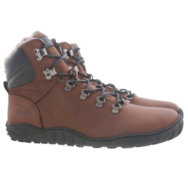 Koel Porter Lambswool Winterschoenen Bruin