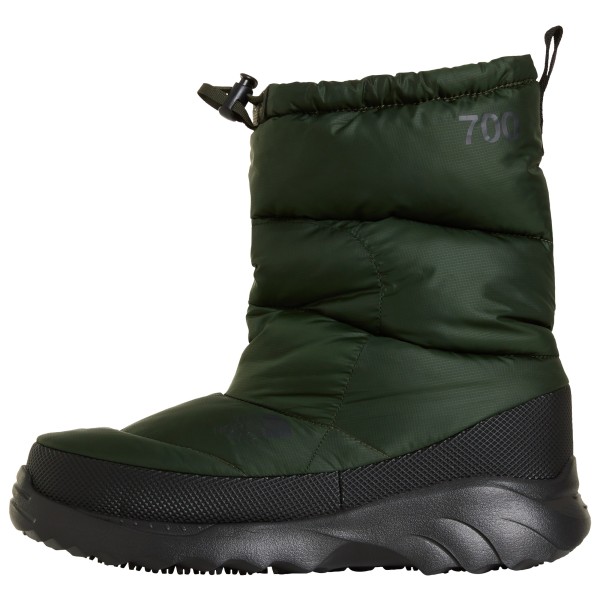 The North Face Nuptse Traction Bootie Winterschoenen olijfgroen Zwart