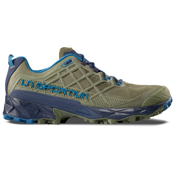 La Sportiva Akyra II Multisportschuhe Herren Trailrunning (Gr 49,5 |oliv/blau)