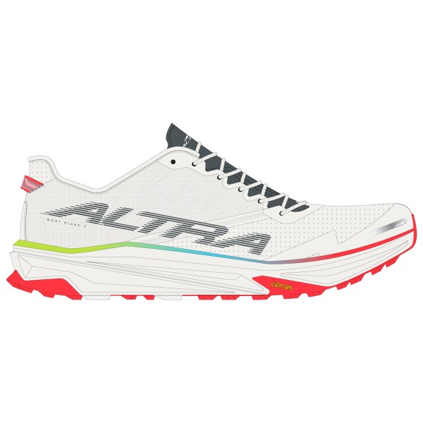 Altra Mont Blanc Carbon Trailrunningschoenen Rood