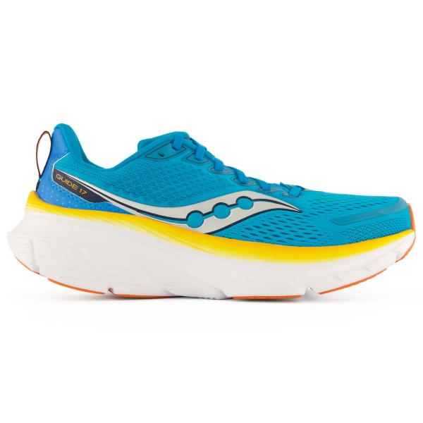 Image of Saucony - Guide 17 - Runningschuhe Gr 10;10,5;11;11,5;12;12,5;13;14;7,5;8;8,5;9;9,5 grau;schwarz;weiß
