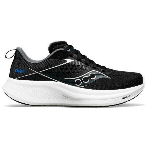 Image of Saucony - Ride 17 Wide - Runningschuhe Gr 7,5 schwarz