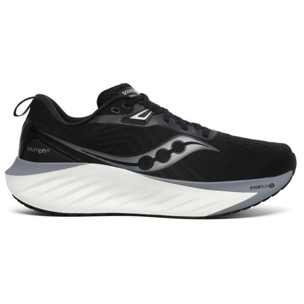 Image of Saucony - Triumph 22 Wide - Runningschuhe Gr 11,5 - Wide schwarz