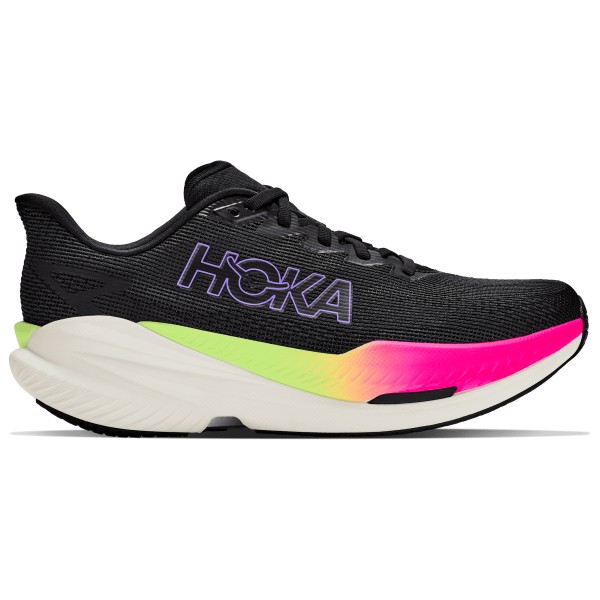HOKA Mach X 3 Hardloopschoenen 2/3 Regular neon nebula Zwart