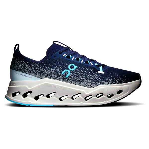 On Cloudsurfer Max Hardloopschoenen ivory Blauw