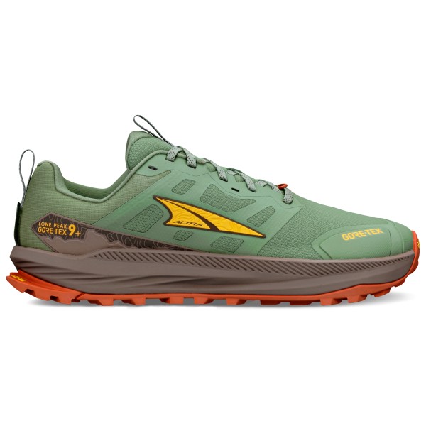 Trailrunningschuhe Altra Lone Peak 9+ GTX Herren (Gr 46 |grün |wasserdicht)