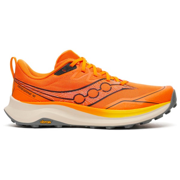 Saucony – Peregrine 16 – Trailrunningschoenen maat 42, / Fuego / Cyber