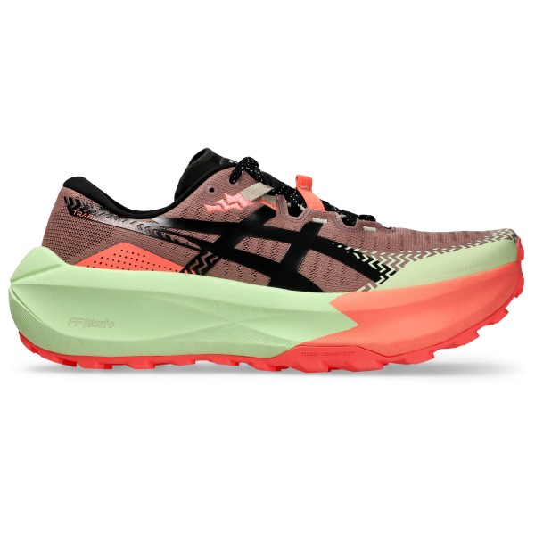 Trailrunningschuhe Asics Trabuco Max 5 Herren (Gr 44,5 |umeboshi /schwarz)