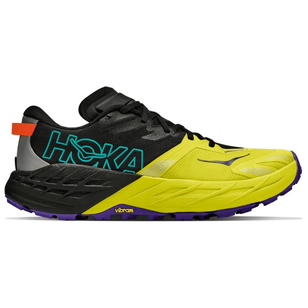 HOKA - Speedgoat 7 - Trailrunningschuhe Gr 42 - Regular schwarz/ hoka citrus