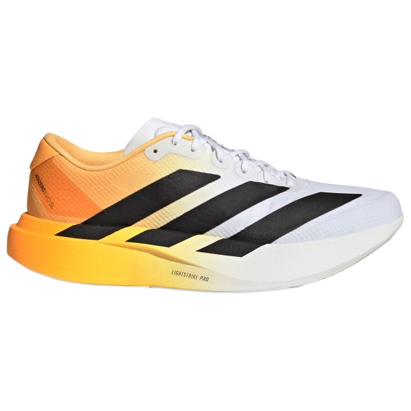 adidas Adizero Evo SL Woven Runningschuhe Men (Größe 10 |weiß/ lucid tangerine)