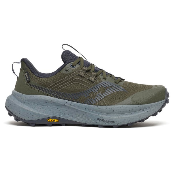 Saucony Xodus Ultra 4 GTX Trailrunningschoenen Fatigue / Cinder
