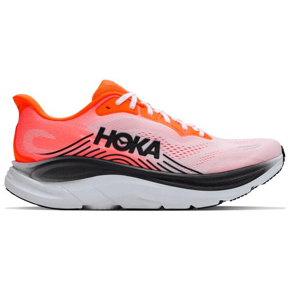 HOKA Clifton 11 Hardloopschoenen 2/3 Regular Neon Tangerine / Frost