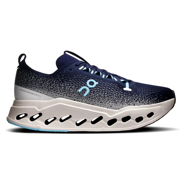 On Cloudsurfer Max Wide Hardloopschoenen ivory Blauw