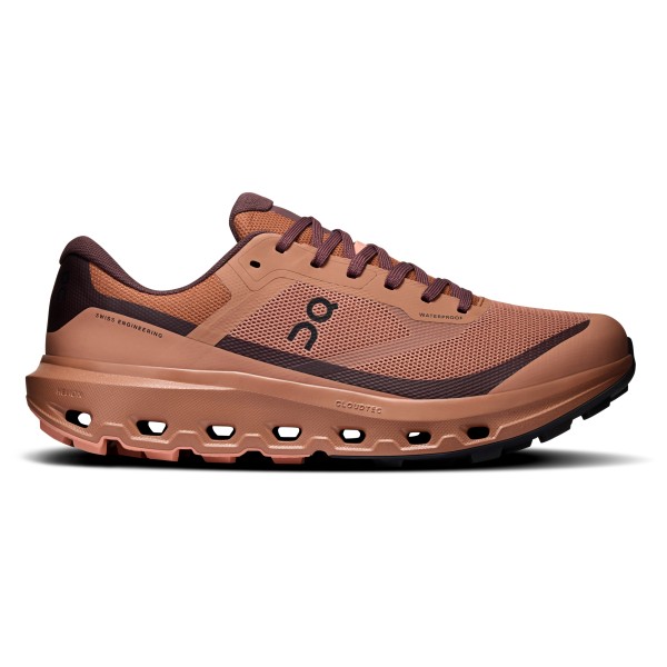 On Cloudvista 3 Waterproof Trailrunningschoenen Portobello / Mulberry