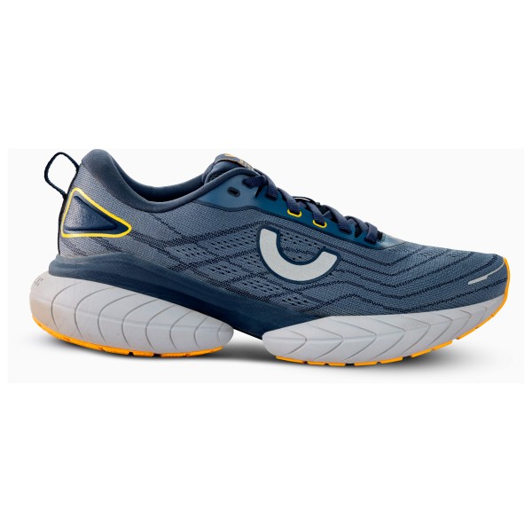 True Motion – U-TECH Nevos 4 – Hardloopschoenen maat 9, / Mood Indigo / Saffron