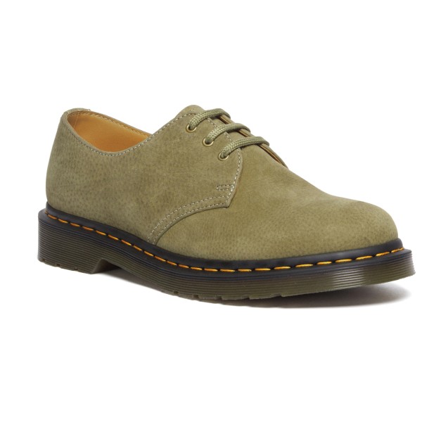 Image of Dr. Martens - 1461 Tumbled Nubuck + EH Suede - Freizeitschuhe Gr 11;4;5;6;6,5;8;9,5 beige;oliv