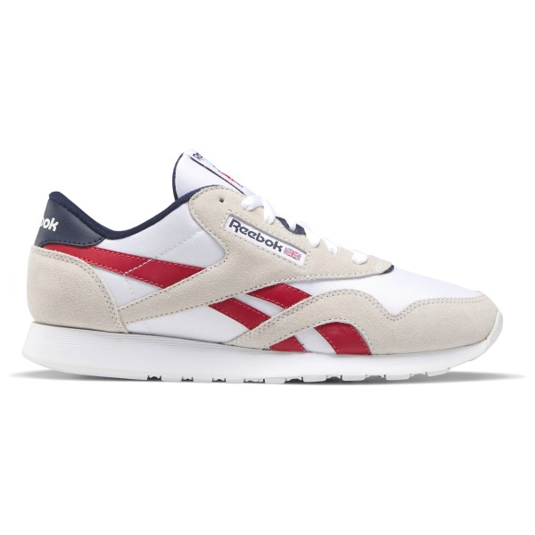 Image of Reebok - Classic Nylon - Sneaker Gr 10;10,5;11;11,5;12;12,5;13;14;15;5;5,5;6;6,5;7;7,5;8;8,5;9;9,5 weiß;weiß/grau