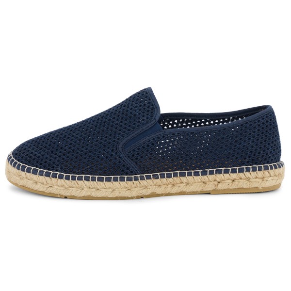 Espadrij Loafer Elastic Mesh Freizeitschuhe Herren (Gr 40 |blau)